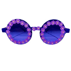 Hippie Flower Power Sunglasses