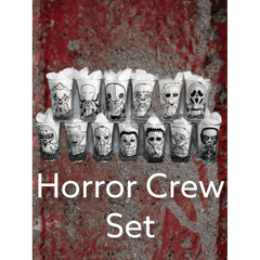 Horror Crew Collectible Shot Glasses