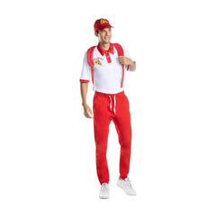 Hot & Delicious Pizza Guy Men's Costume