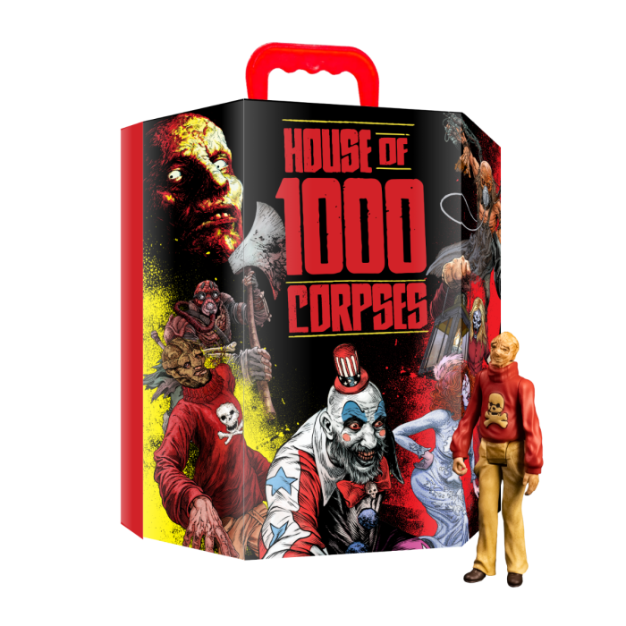 House of 1000 Corpses Action Figure Collectible Case w/ Tiny Torso & Head