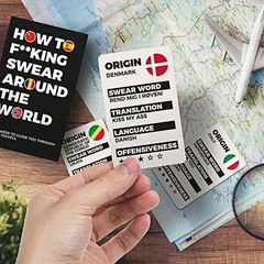 How to F*cking Swear Around The World Trivia Cards