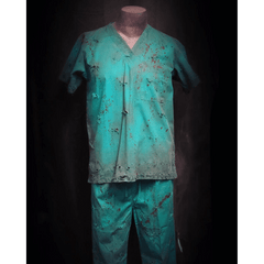 Insane Asylum Scrubs Set Adult Costume