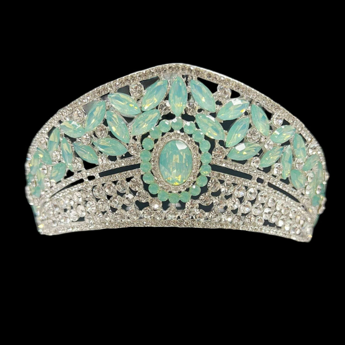 Jade Crystal Tiara