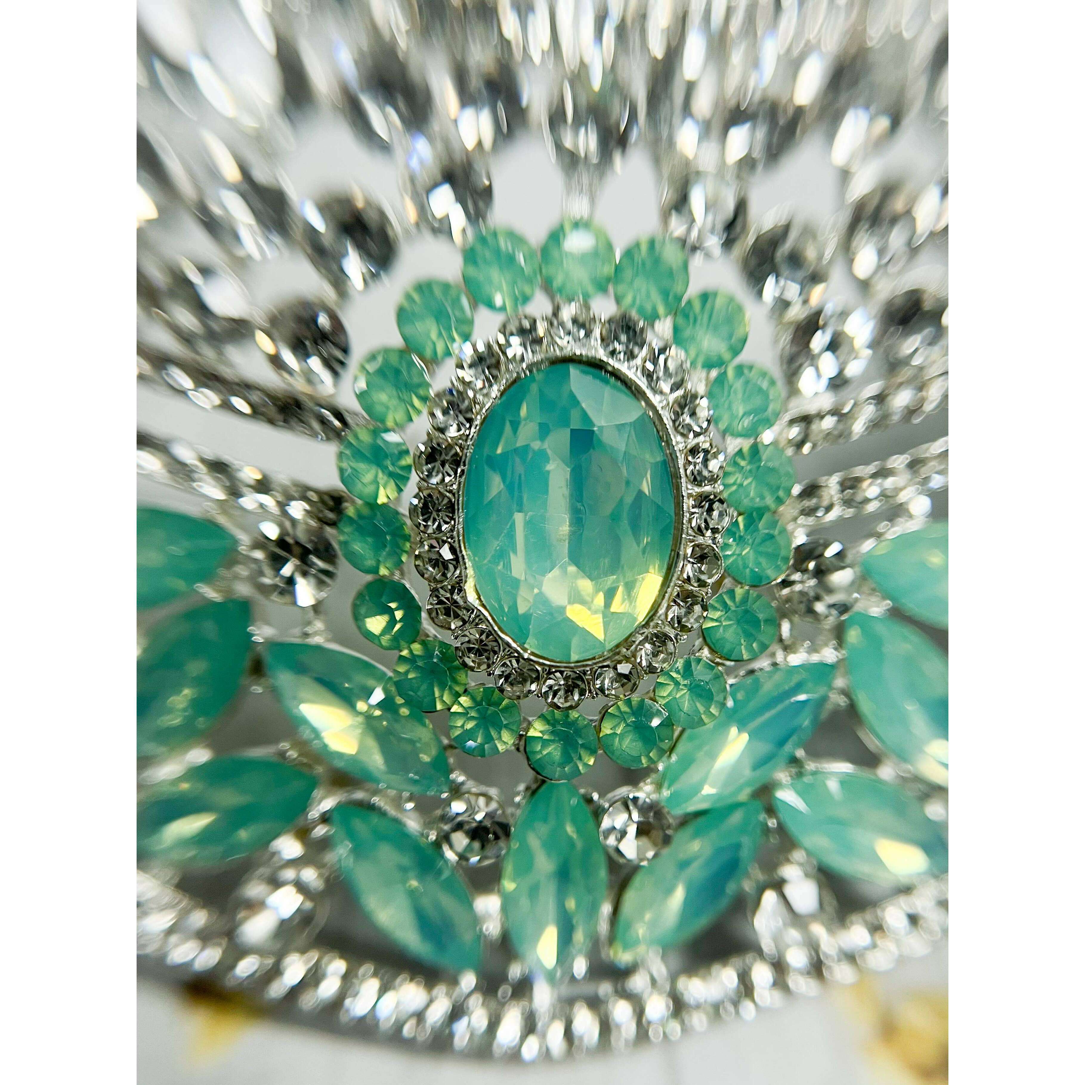 Jade Crystal Tiara