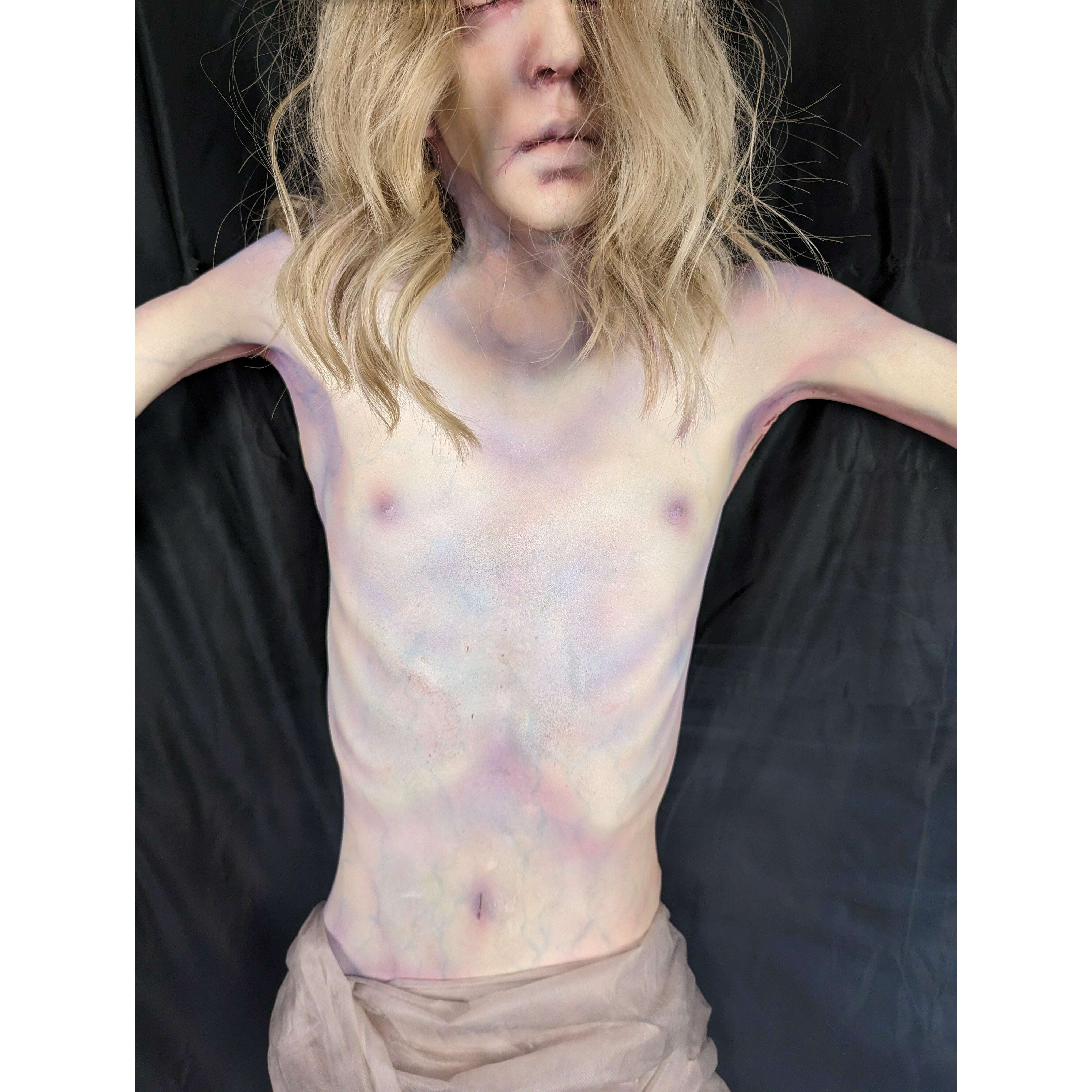 Jason Crucified & Emaciated Body Prop