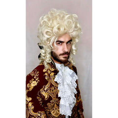 Jerome Deluxe Blonde Colonial Wig