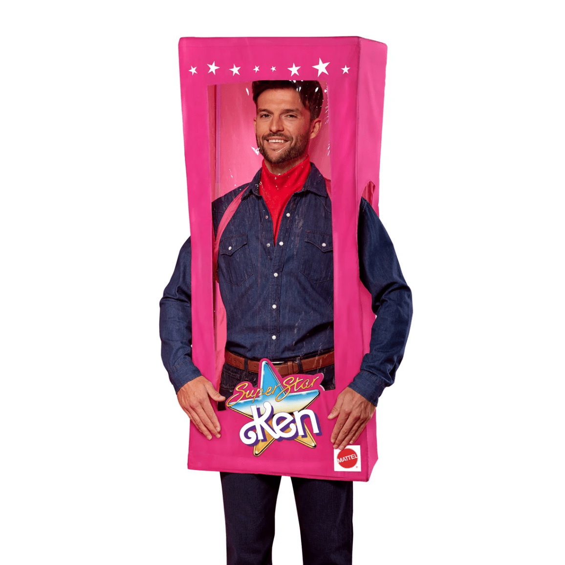 Ken Barbie Doll Box Adult Costume