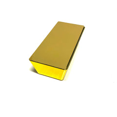 Large Gold Bar Plastic Replica - Lightweight Hollow Prop