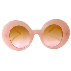 Large Round Retro Sunglasses