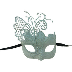 Laser Cut Butterfly Wing Venetian Mask