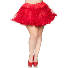 Layered Tulle Petticoat Skirt