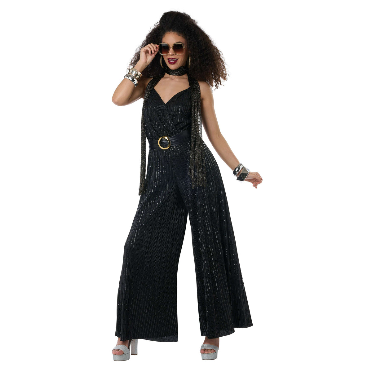 Let's Dance Disco Jumpsuit Adult Costume