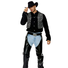 Let's Ride Men's Cowboy Costume