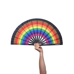 LGBT Rainbow Fan