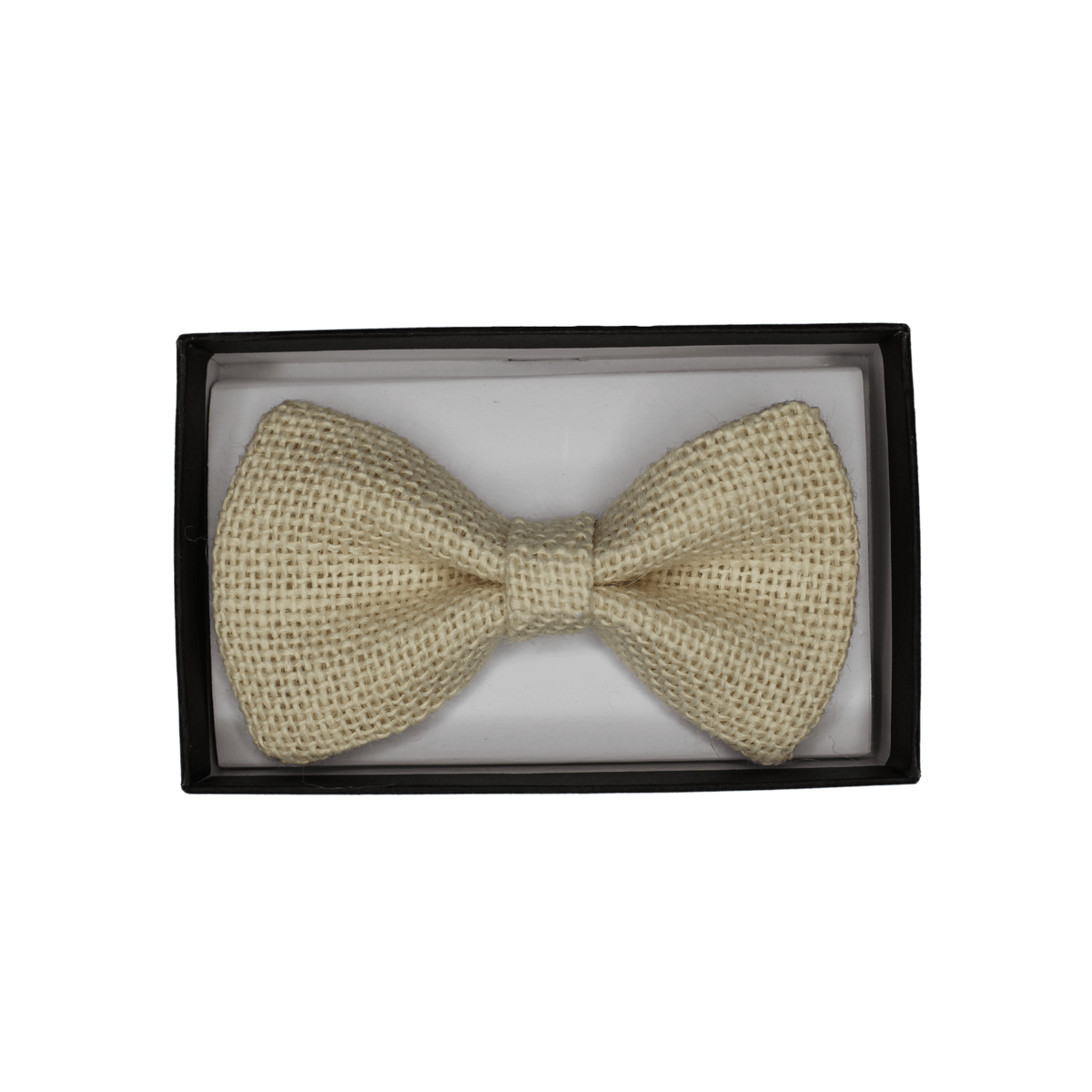 Light Tan Hemp Bow Tie