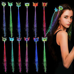 Light Up Butterfly Hair Extenstion