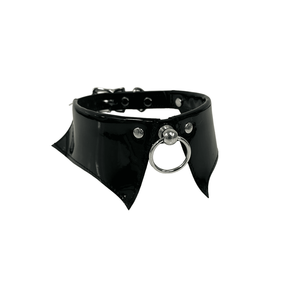 Lollirot Patent Collar Knocker Ring Choker