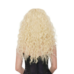 Long Blonde Wavy Volume Wig