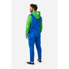 OppoSuits Luigi Onesie Deluxe Adult Costume