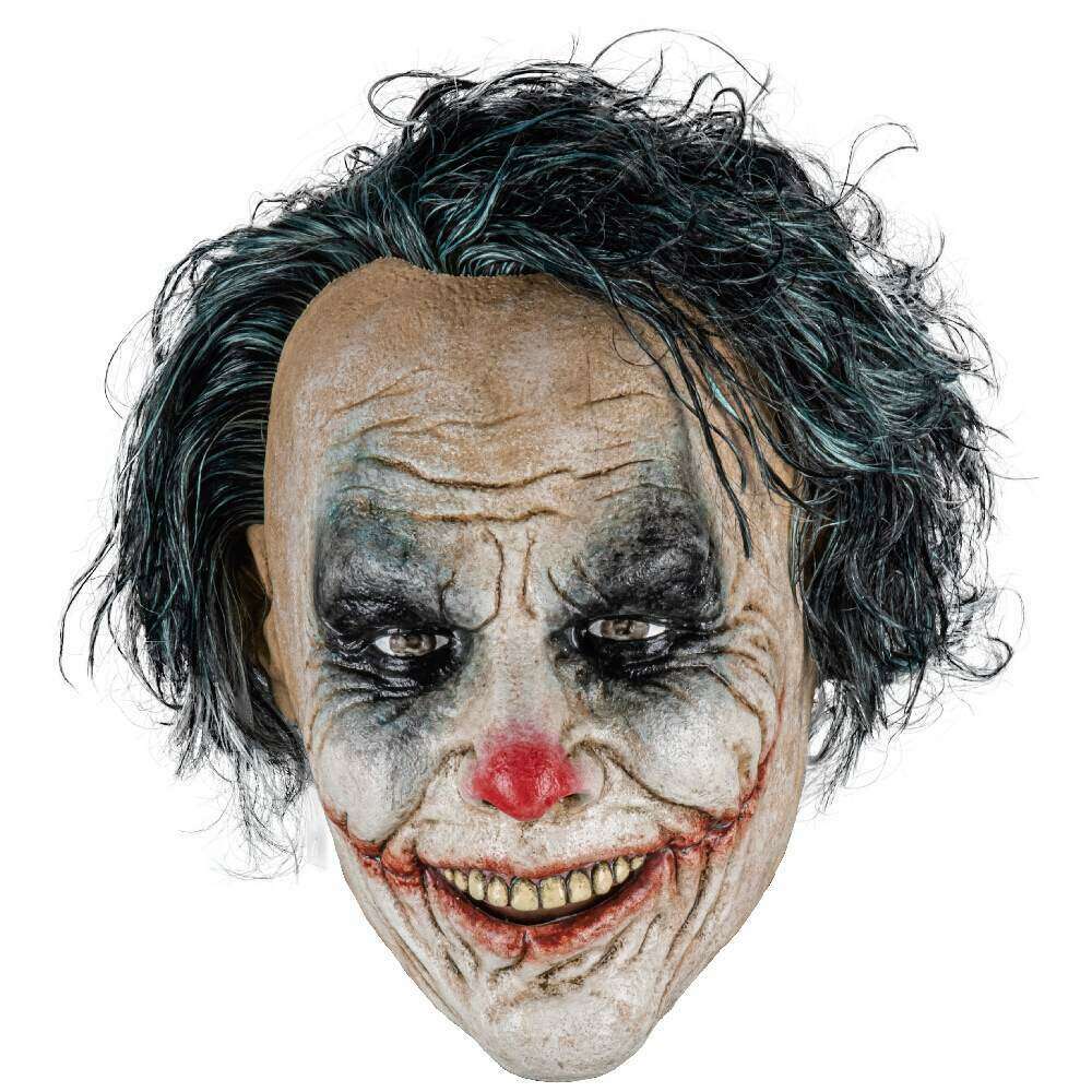 Lunatic Clown Deluxe Latex Mask