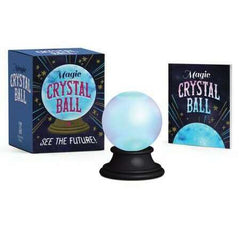 Magic Light Up Mini Crystal Ball w/ Music & Mini Book