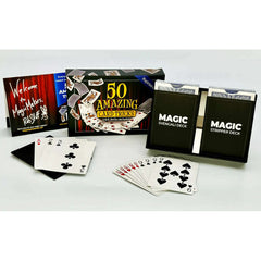 Magic Makers 50 Amazing Card Tricks Kit Deluxe Edition