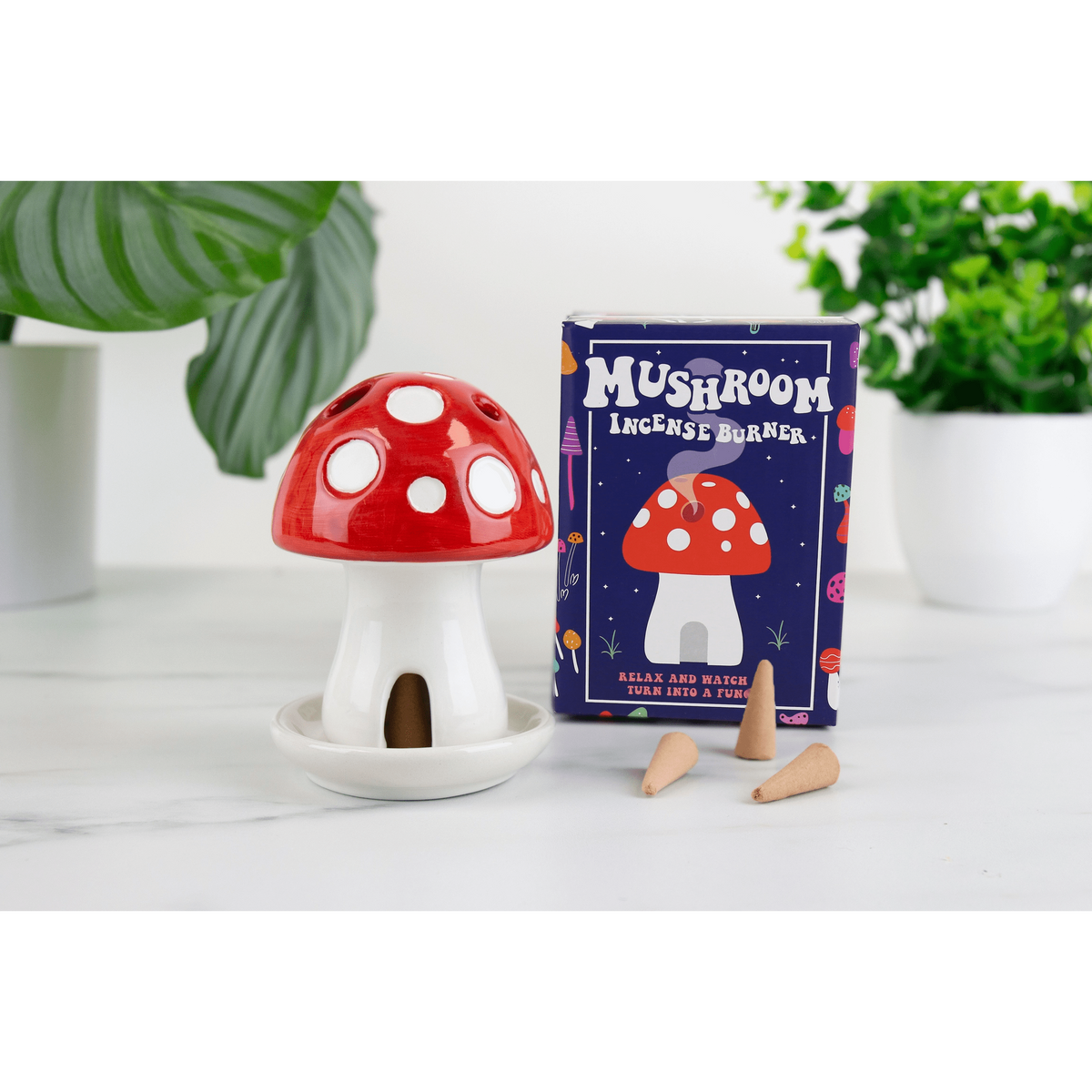 Magic Mushroom Incense Burner