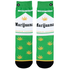 Marijuana Pack Crew Length Knit Socks