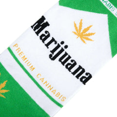 Marijuana Pack Crew Length Knit Socks