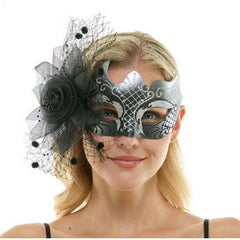 Martina Veil Fascinator Mask