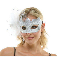 Martina Veil Fascinator Mask