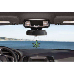 Mary Jane Weed Plant Pot Leaf Air Freshener