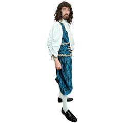 Medieval Blue Lord Mattew Men's Costume