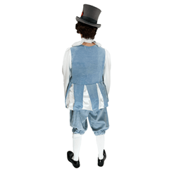 Medieval Upper Class Light Blue Duke Adult Costume