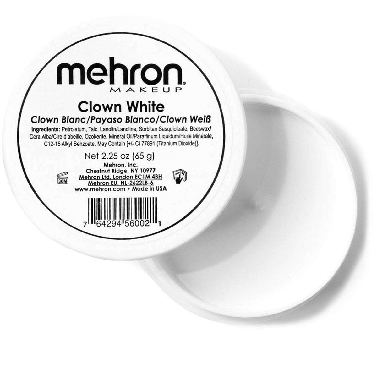 Mehron Clown White Performance Makeup