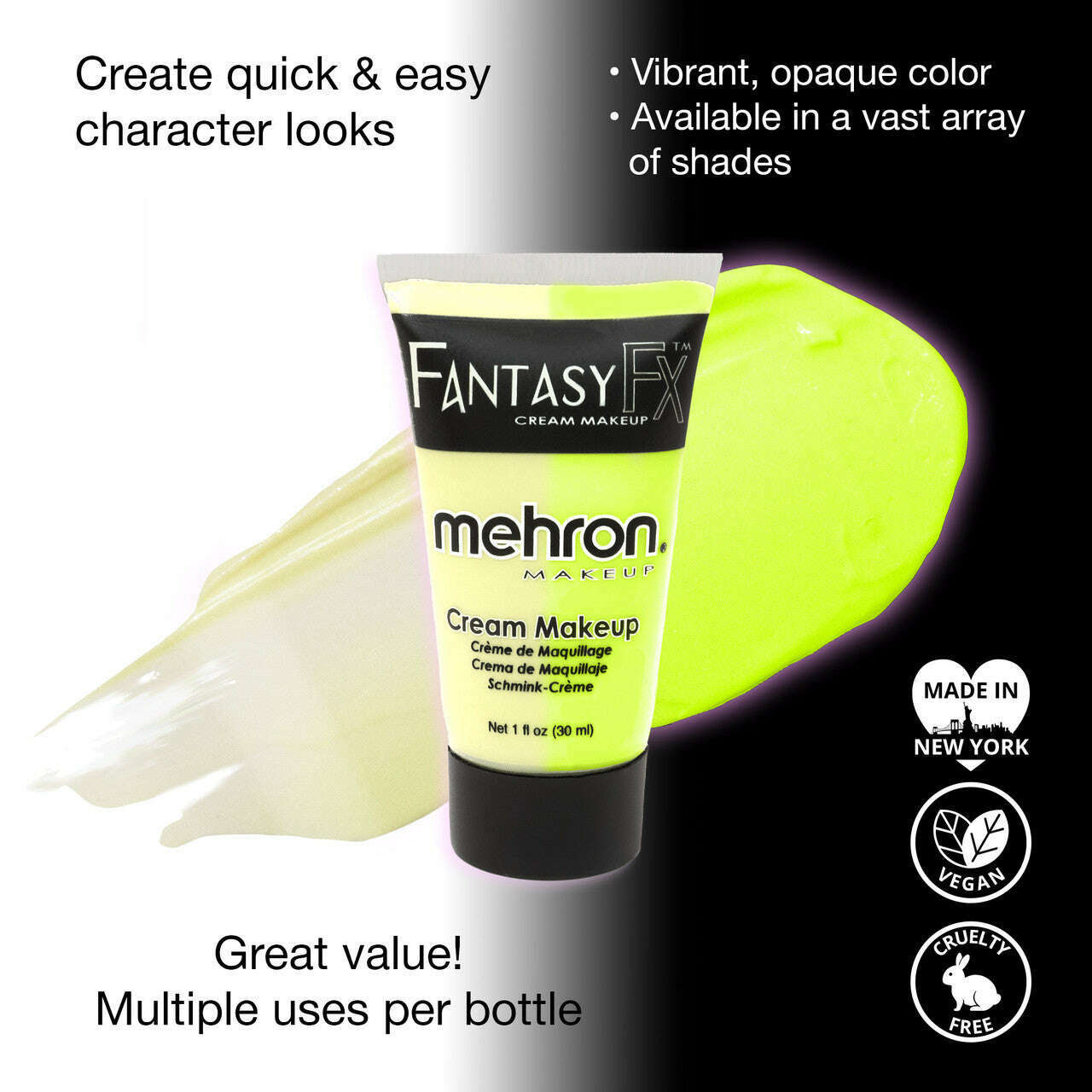 Mehron Fantasy FX Theatrical Cream Makeup