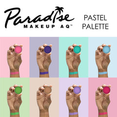 Mehron Paradise 8 Color Water Activated Palettes