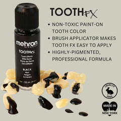 Mehron Tooth FX Temporary Tooth Paint