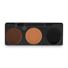 Mehron Tri-Color Cream Makeup Palettes