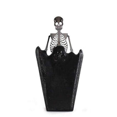 Melting Coffin Skeleton Candle