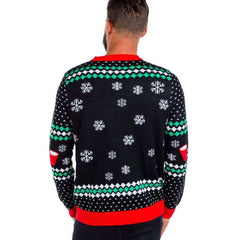 Men's Cheer Pong Game Ugly Christmas Sweater