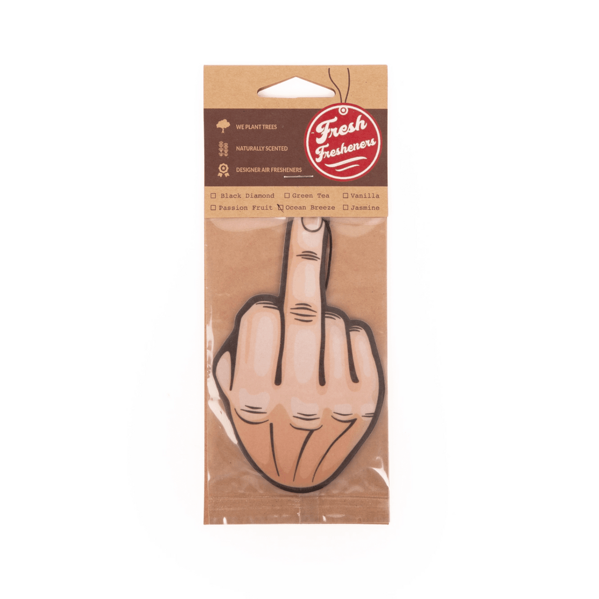 Middle Finger Funny Air Freshener