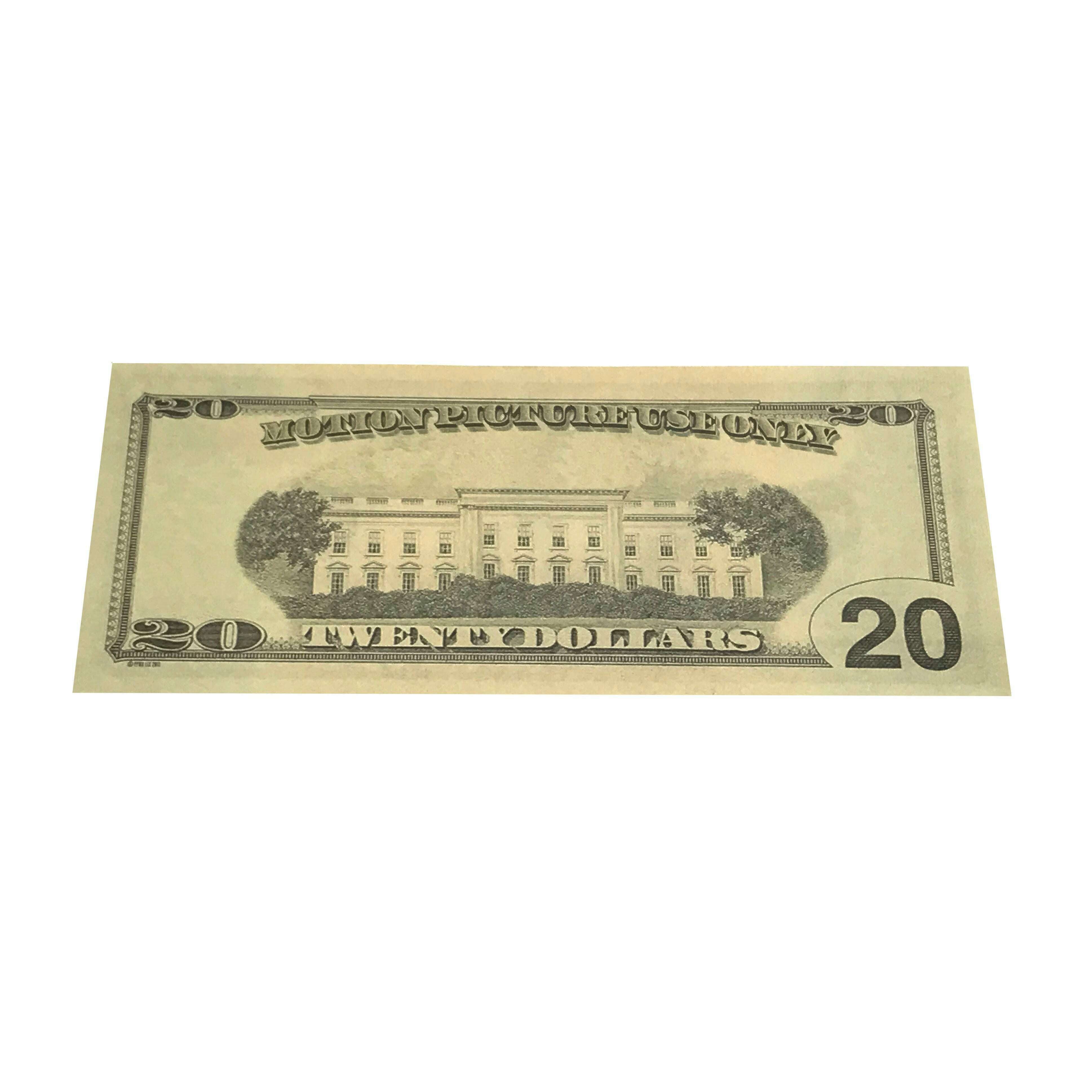 Money Prop - New Style $20's Crisp New $2,000 Full Print Stack