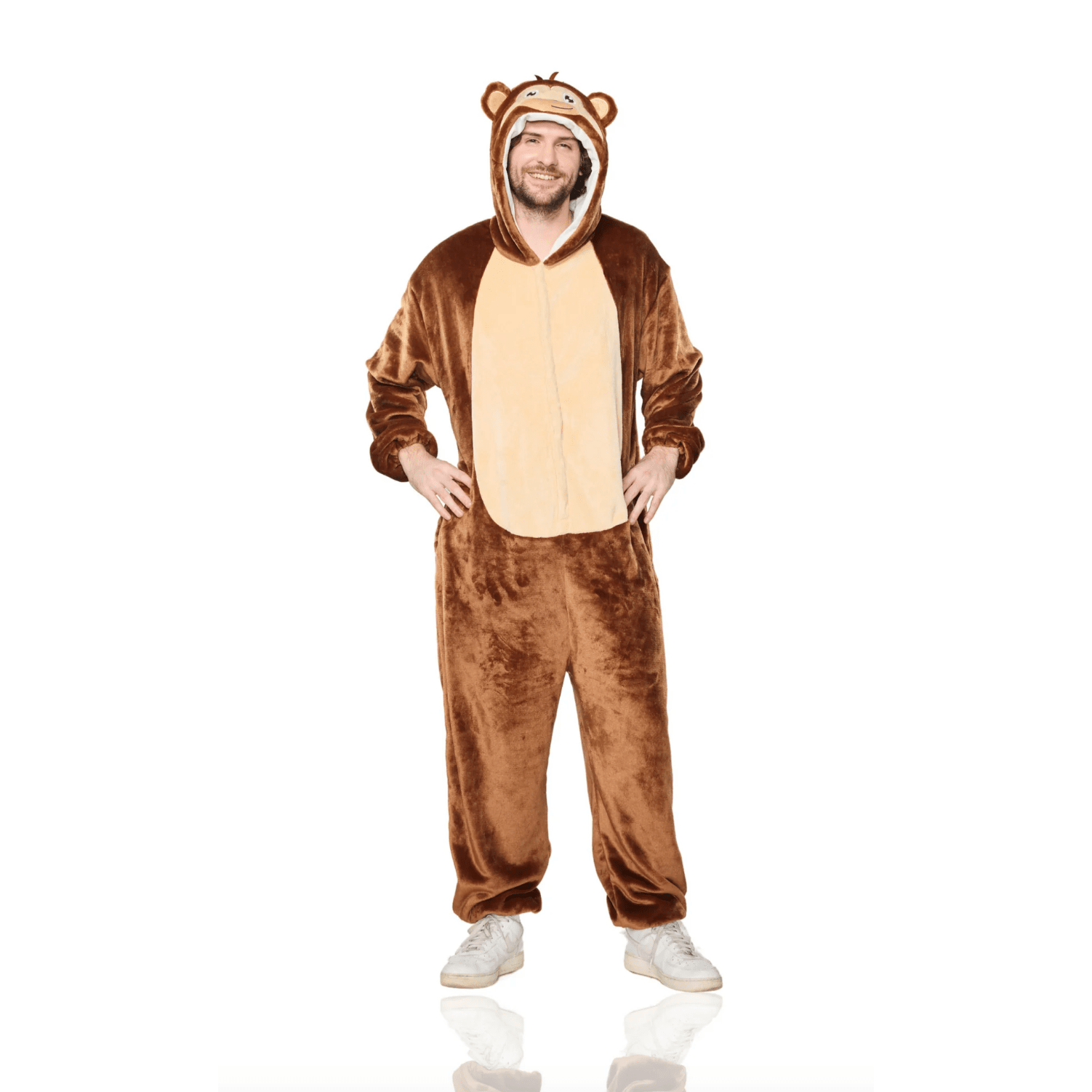 Monkey Around in Style Adult Pajama Costume