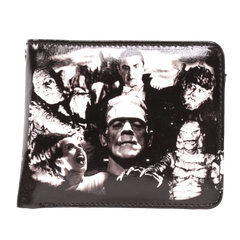 Monster Collage Billfold Wallet