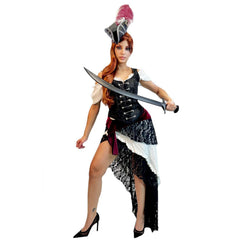 Nefarious Pirate Maiden Adult Costume & Fascinator