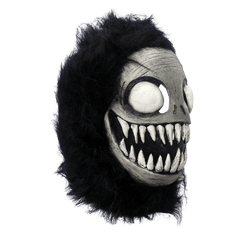 Nightmare Creature Latex Mask w/ Hair