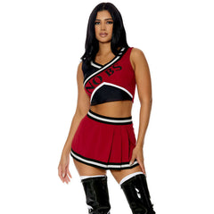 No BS Sexy Head Cheerleader Adult Costume