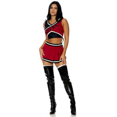 No BS Sexy Head Cheerleader Adult Costume