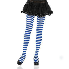 Nylon Striped Tights